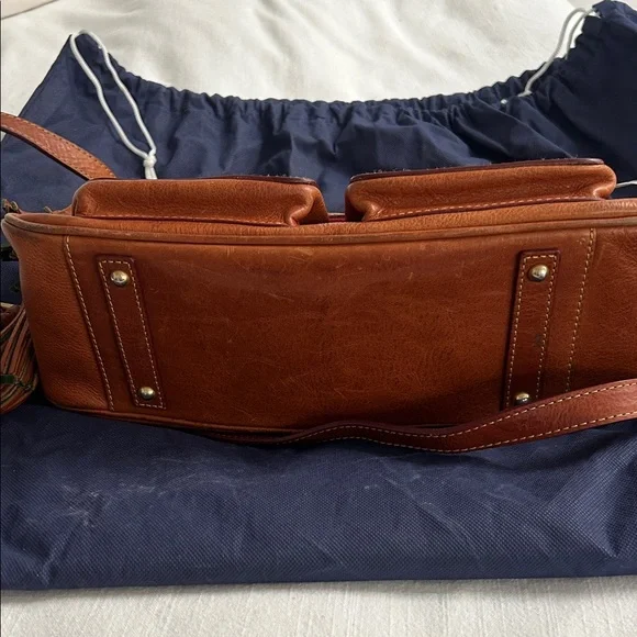 Dooney & Bourke Tan Leather Crossbody Bag - Picture 8 of 10
